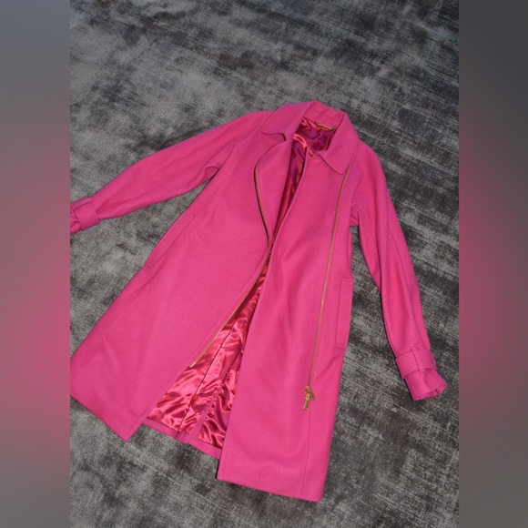 J. Crew Raspberry Peacoat - Picture 2 of 7